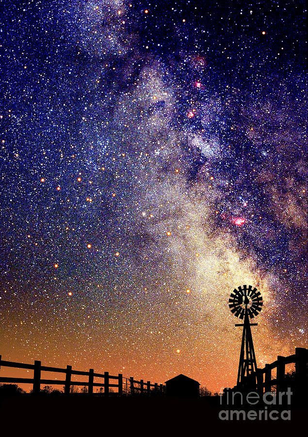 Night Sky #5 Photograph by Larry Landolfi