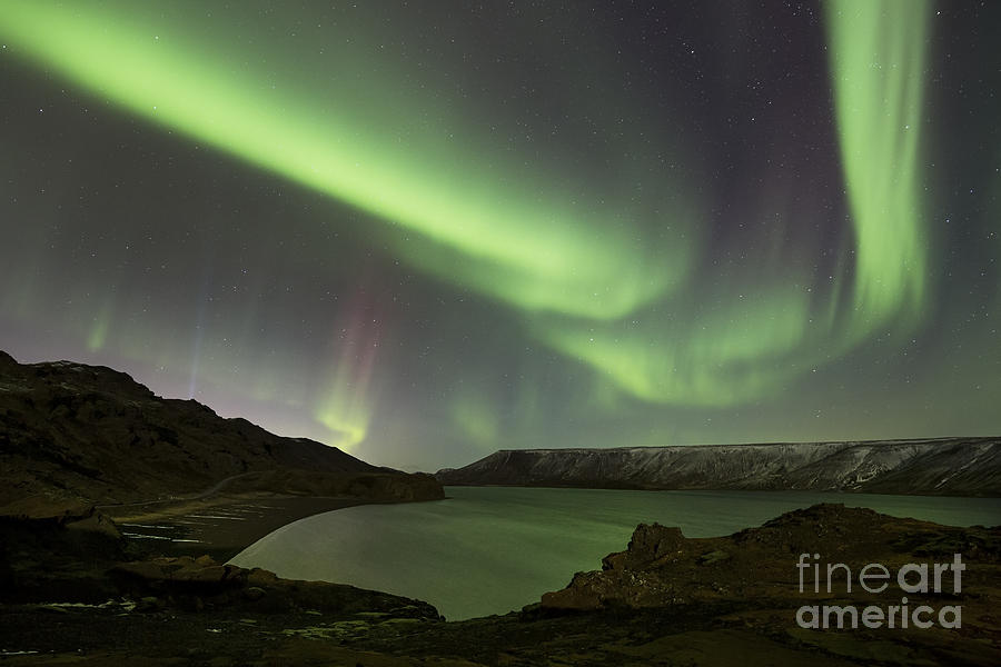 Northern Lights Reykjavik #5 Photograph by Gunnar Orn Arnason