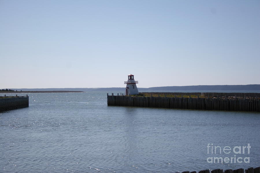Lighthouse Photograph - Nova Scotia Lighthouse #1 by David Gorman