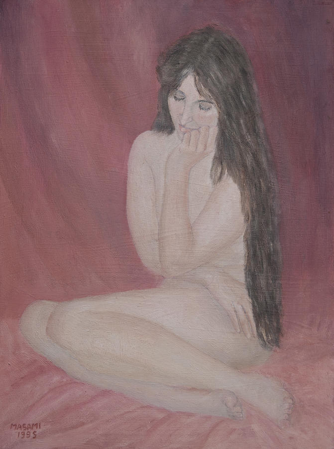Nude Study #5 Painting by Masami Iida