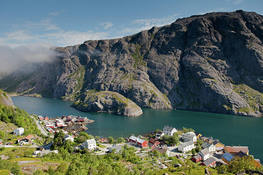 Nusfjord Fishing Village #5 Photograph by Aivar Mikko