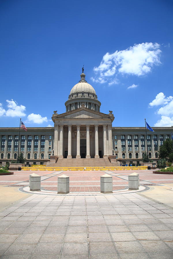 Oklahoma State Capitol Building #5 Photograph by Frank Romeo