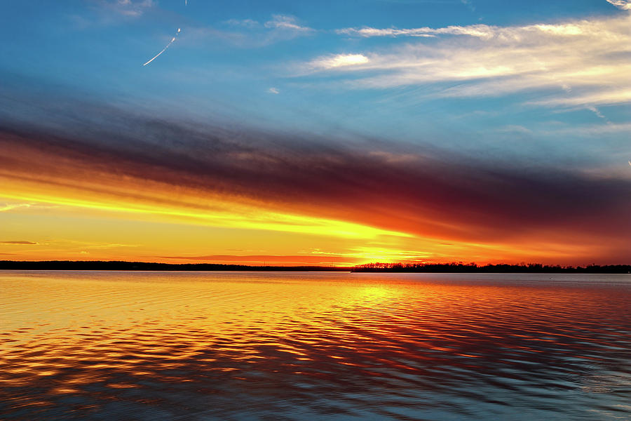 Oklahoma Sunset #5 Photograph by Doug Long