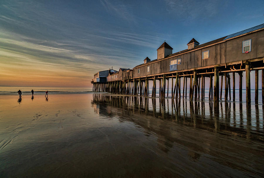 Old Orchard Beach Pier #5 Photograph by Roni Chastain