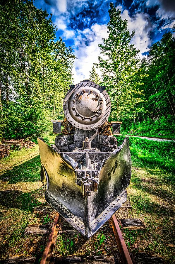 Old Retired White Pass Train In Skagway Alaska #5 Photograph by Alex Grichenko