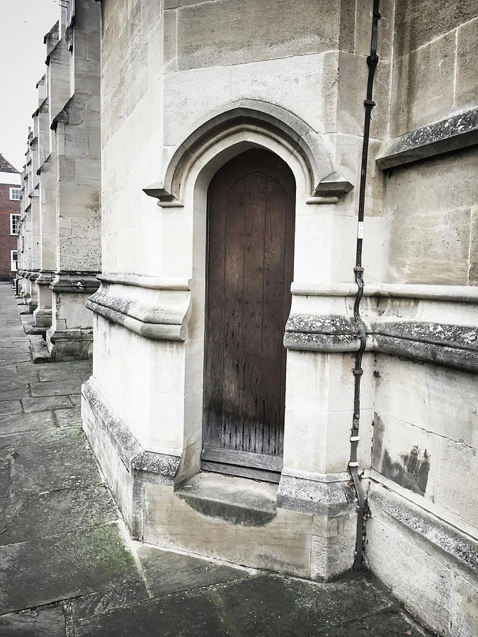 Old wooden door #5 Photograph by Tom Gowanlock