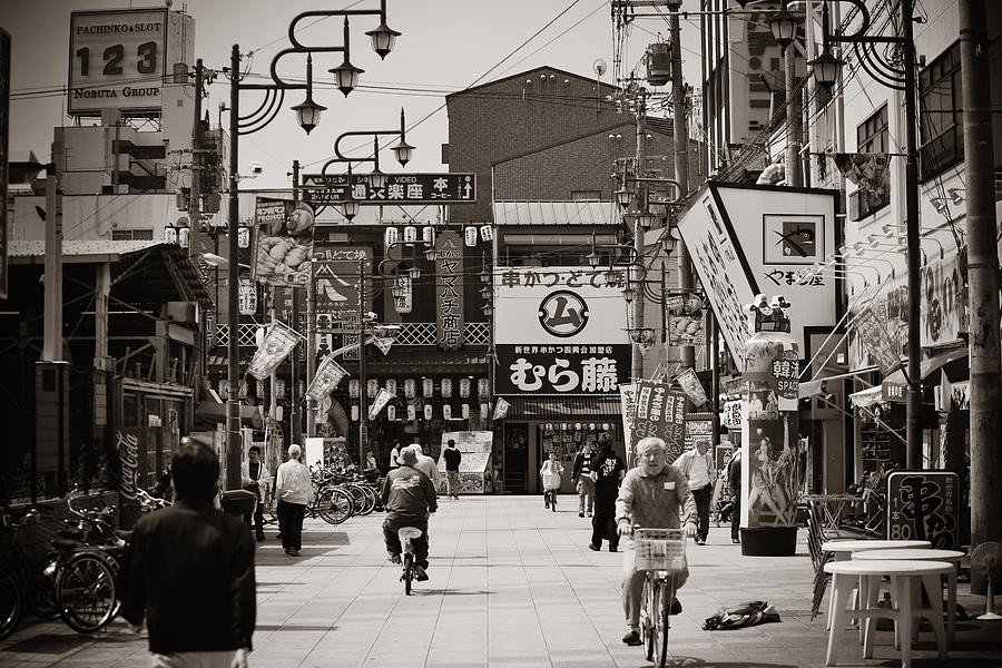 Osaka Street #5 Photograph by Songquan Deng