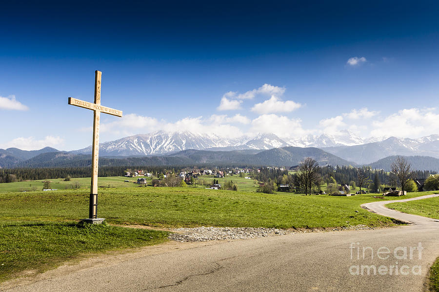 Fall Photograph - Panorama of Tatra Mountains in spring time, Poland #5 by Mariusz Prusaczyk