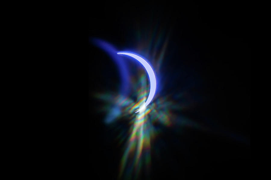 Partial Soalr Eclipse Over South Carolina Usa #5 Photograph by Alex Grichenko