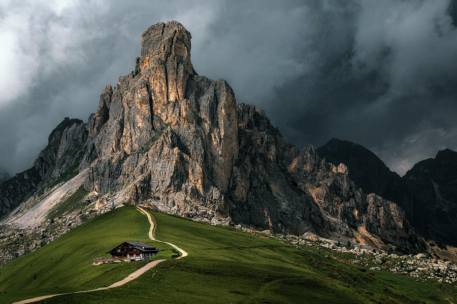 Mountain Photograph - Passo di Giau - Italy #5 by Joana Kruse