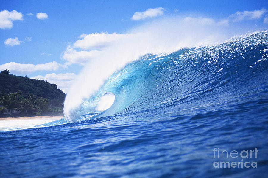 Perfect Wave At Pipeline #5 Photograph by Vince Cavataio - Printscapes