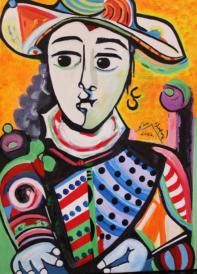 Picasso By Nora #10 Painting by Nora Shepley