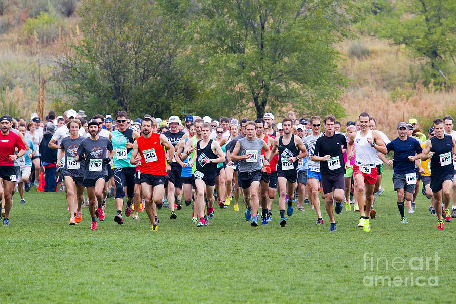 Pikes Peak Road Runners Fall Series Race #5 Photograph by Steven Krull