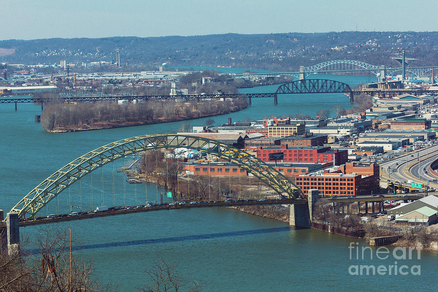 Pittsburg Skyline Photograph