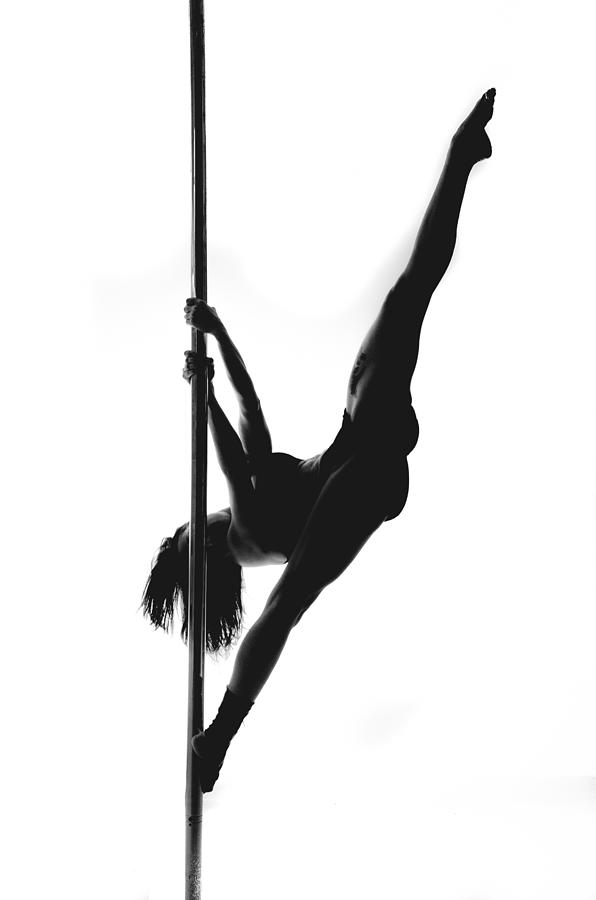 Pole Silhouette #5 Photograph by Marino Flovent