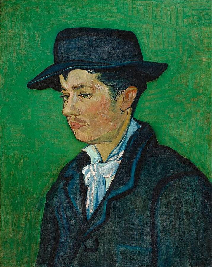 Portrait of Armand Roulin #5 Painting by Vincent Van Gogh