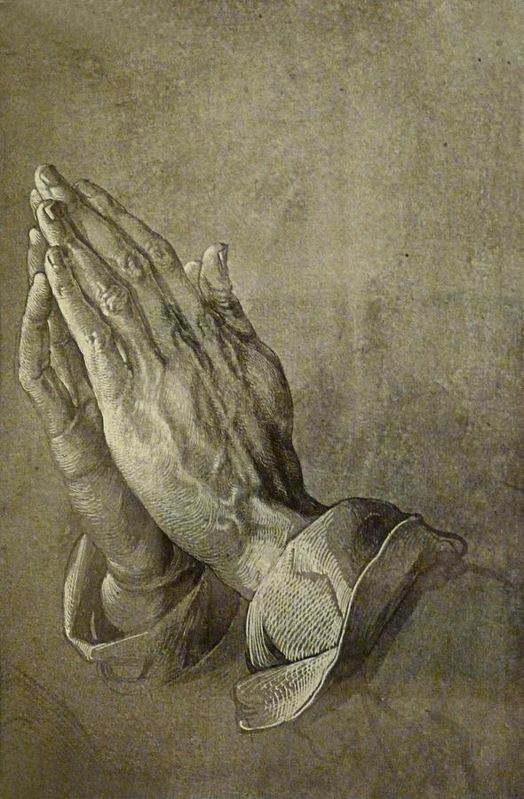 Praying Hands Drawing by Albrecht Durer