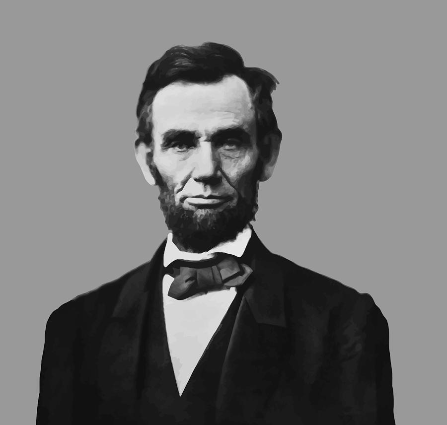 President Lincoln Mixed Media