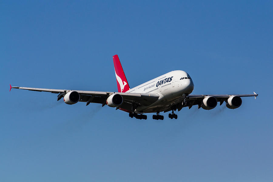 Qantas Airbus A380 #8 Photograph by David Pyatt