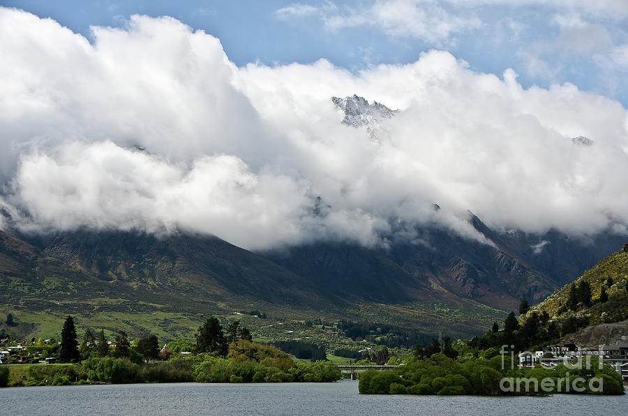 Queenstown New Zealand. Remarkable ranges and lake Wakatipu. #5 Photograph by Yurix Sardinelly