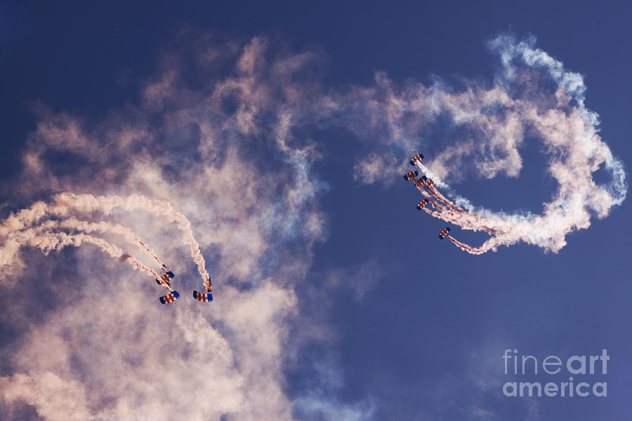 RAF Falcons #5 Photograph by Ang El