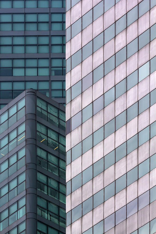 Reflective Office Building NYC #5 Photograph by Robert Ullmann