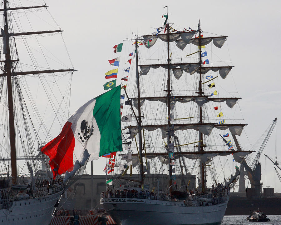 Regata de Grandes Veleros Veracruz 2010 Photograph by Luis C Othon ...