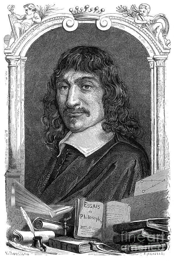 Ren Descartes, French Polymath #5 Photograph by Science Source