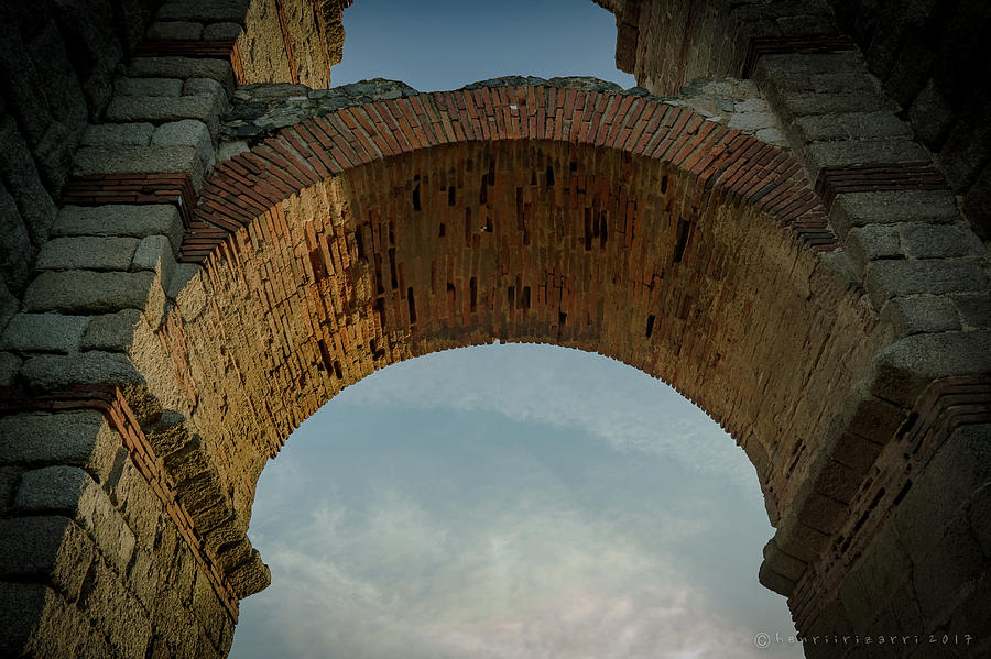Roman Aqueduct Merida Spain #5 Photograph by Henri Irizarri