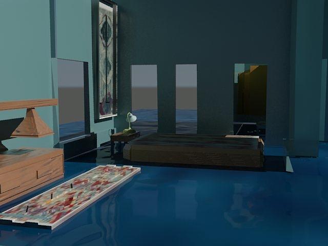Room #5 Digital Art by Bogdan Floridana Oana