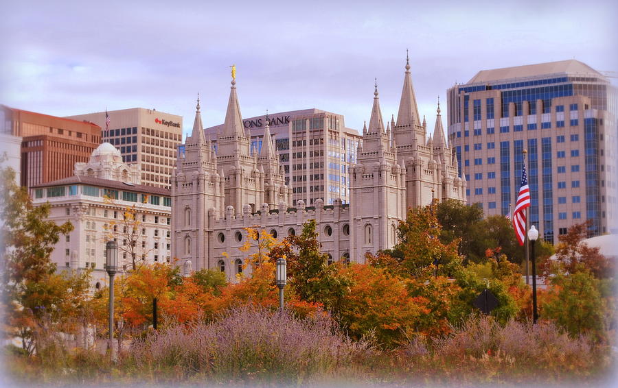 Salt Lake City LDS Temple #5 Photograph by Nathan Abbott