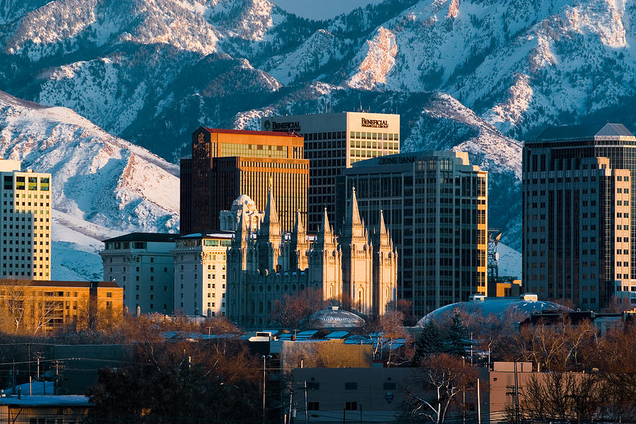 Salt Lake City Utah USA #5 Photograph by Douglas Pulsipher