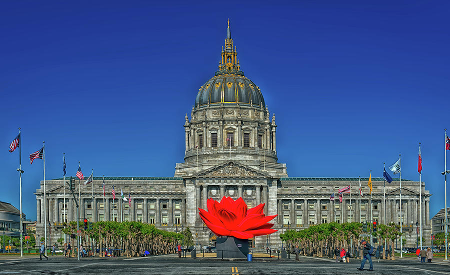 San Francisco City Hall #5 Sculpture by Mountain Dreams