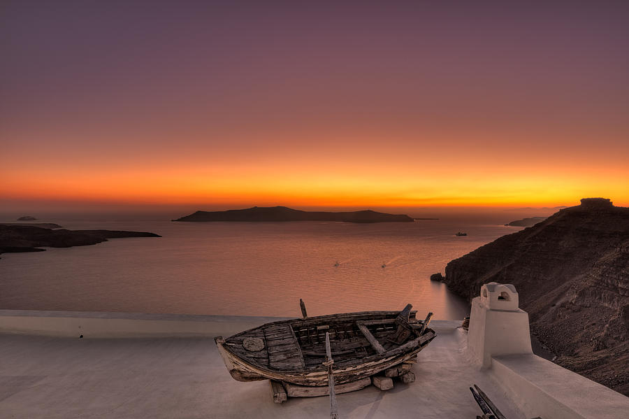 Greek Photograph - Santorini - Greece #5 by Constantinos Iliopoulos