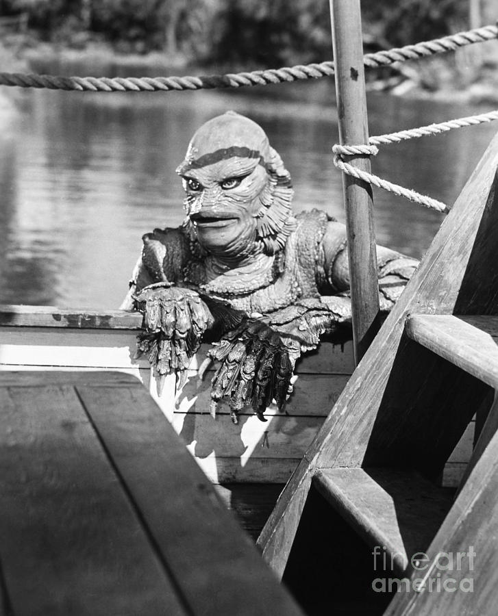 Sea Monster, 1953 #5 Photograph by Granger