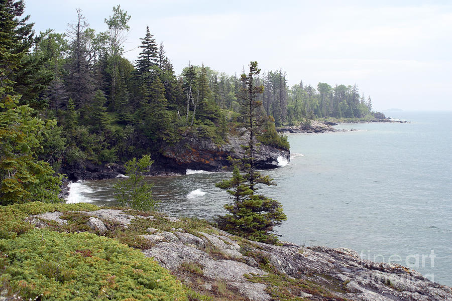 Shore Of Isle Royale #5 Photograph by Ted Kinsman