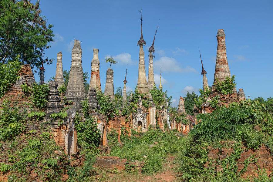 Shwe Indein Pagoda - Myanmar #5 Photograph by Joana Kruse