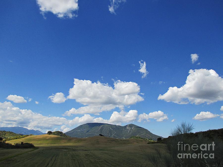 Sky and countryside near Olvera #5 Photograph by Chani Demuijlder