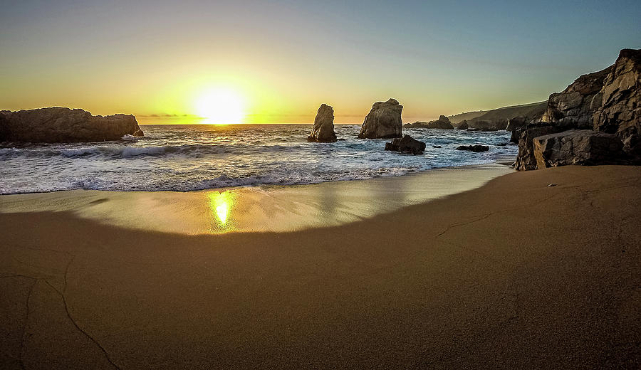 Soberanes And Cliffs On Pacific Ocean Coast California #5 Photograph by Alex Grichenko