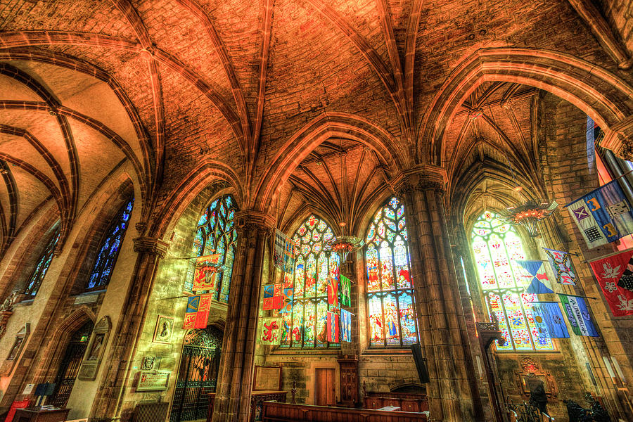St Giles Cathedral Edinburgh Scotland #5 Photograph by David Pyatt