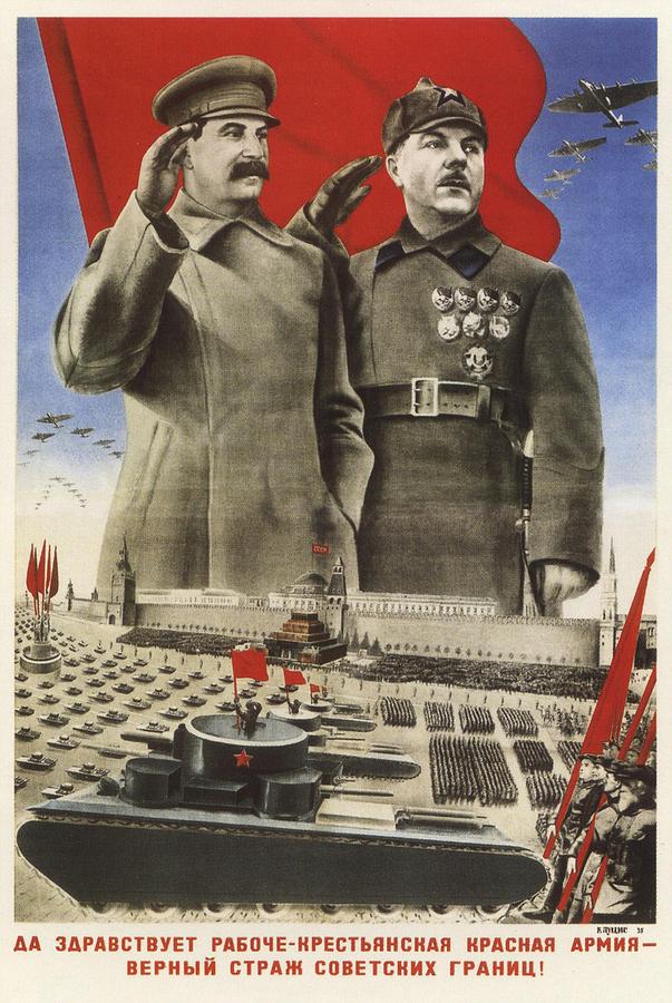 propaganda posters stalin