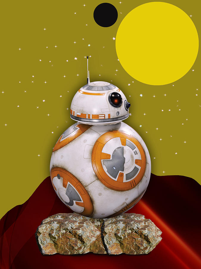 Star Wars BB8 Collection #5 Mixed Media by Marvin Blaine