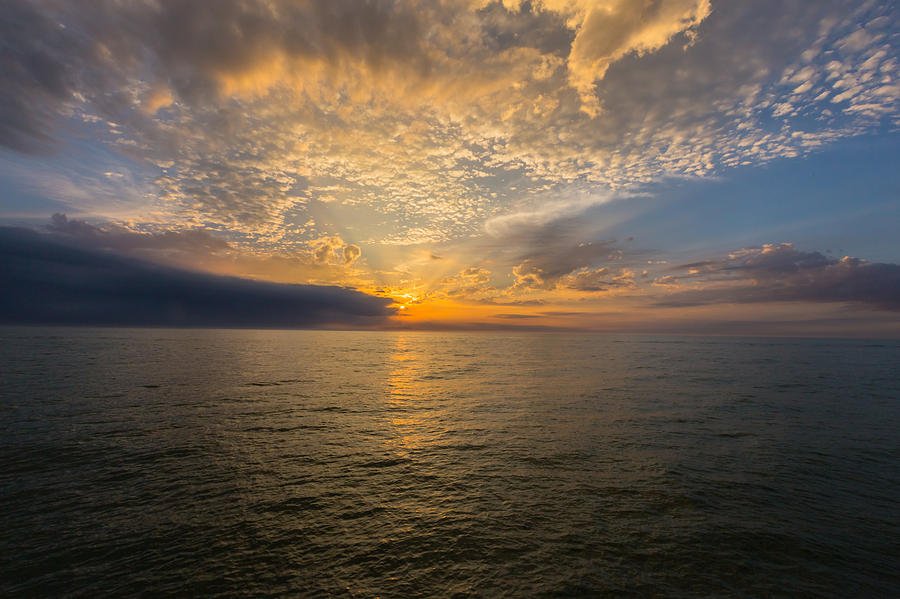 Sunset on the Gulf of Mexico #5 Photograph by Josef Pittner