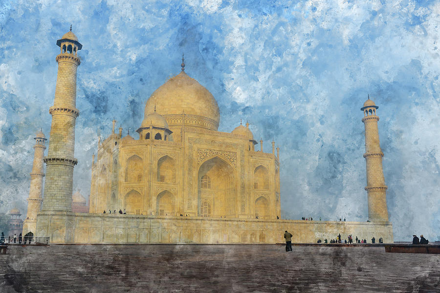 Taj Mahal in India #5 Photograph by Brandon Bourdages