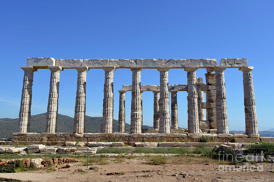 Temple of Poseidon #6 Photograph by George Atsametakis