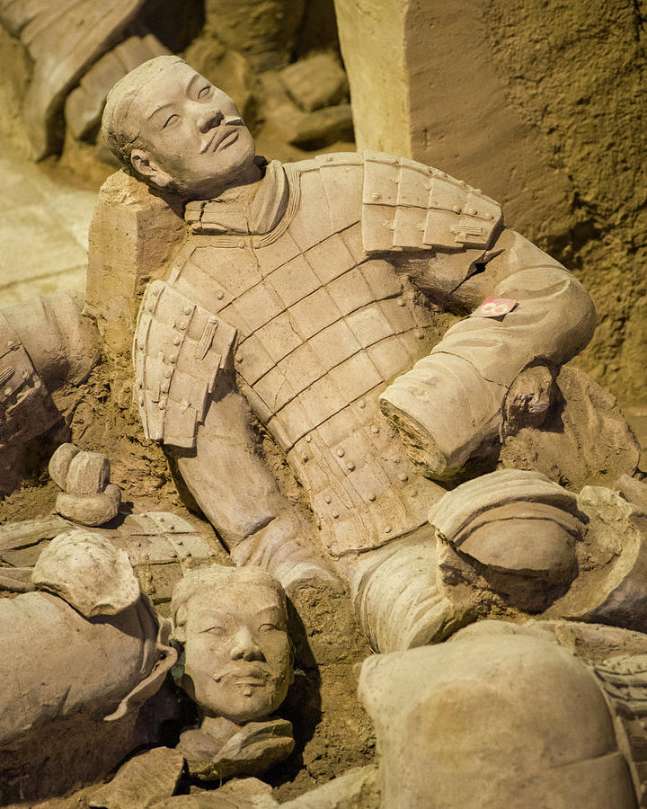 Terracotta Army Pit 2 Xian Shaanxi China #5 Photograph by Adam Rainoff