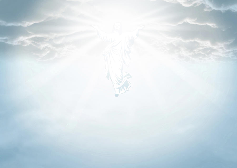 Jesus Christ Digital Art - The Ascension And Resurrection #5 by Allan Swart