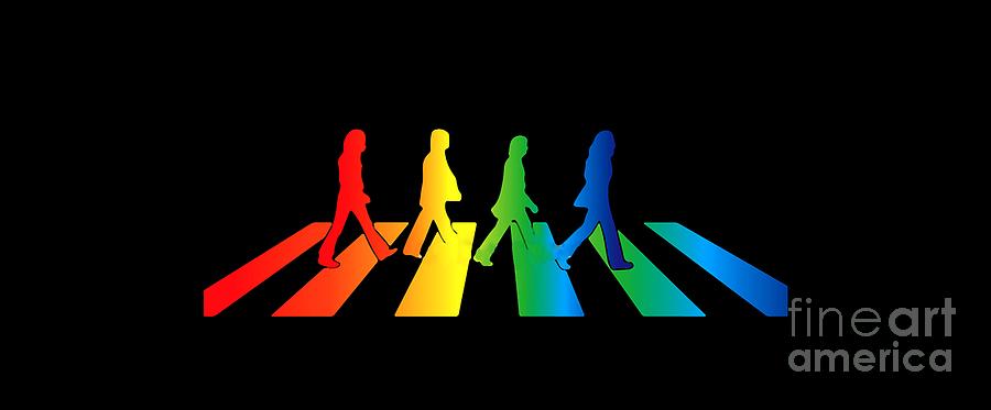 The Beatles Digital Art - The Beatles by Jofi Trazia The Beatles Digital Art - The Beatles by Jofi Trazia