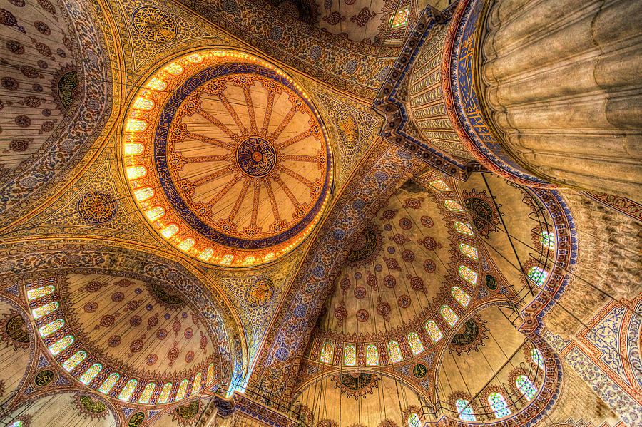 The Blue Mosque Istanbul  #5 Photograph by David Pyatt