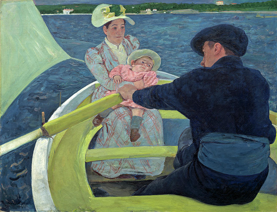 The Boating Party #5 Painting by Mary Cassatt